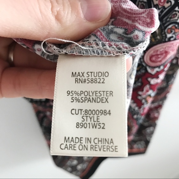 NEW NWT Max Studio Cinched Side Dress - Picture 8 of 8